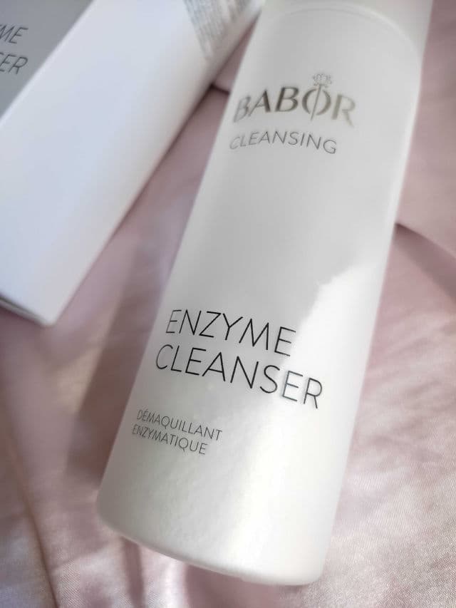 Babor Cleansing CP Enzyme Cleanser review photo by skincareandcaro