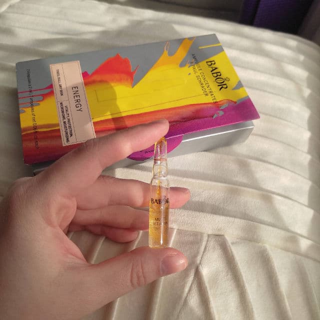 Babor Multi Vitamin Ampoule Serum Concentrate review photo by skincareandcaro