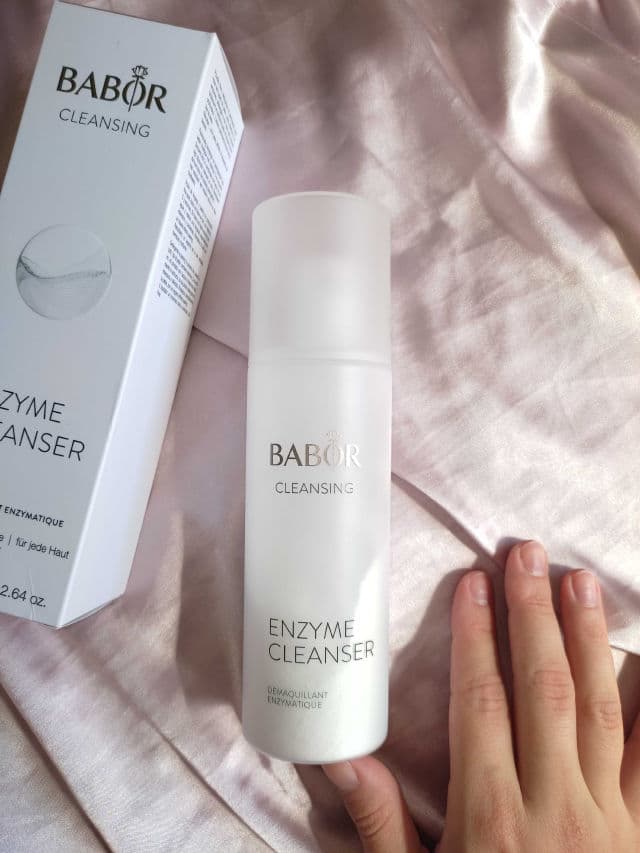 Babor Cleansing CP Enzyme Cleanser review photo by skincareandcaro