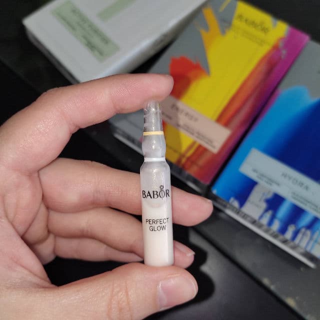 Babor Perfect Glow Ampoule Serum Concentrates review photo by skincareandcaro