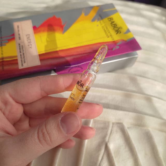 Babor Multi Vitamin Ampoule Serum Concentrate review photo by skincareandcaro