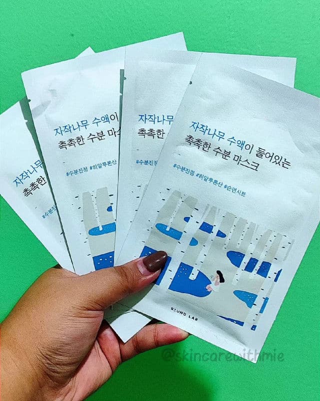 Round Lab Birch Juice Moisturizing Mask review photo by iamMie