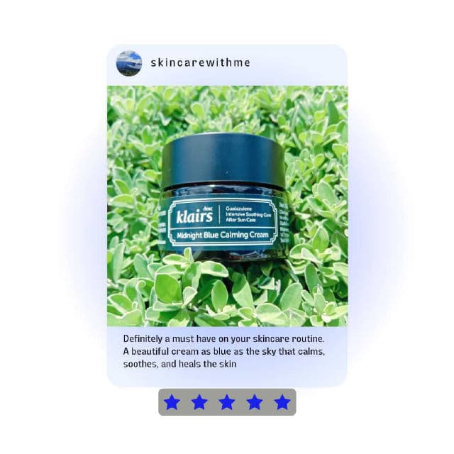 Dear, Klairs Midnight Blue Calming Cream review photo by iamMie