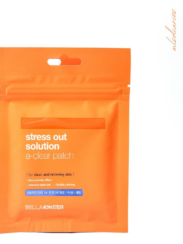 BELLAMONSTER Stress Out Solution A-Clear Patch review photo by mlsdiaries