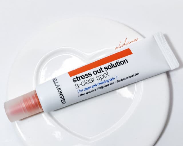 BELLAMONSTER Stress Out Solution A-Clear Spot Cream review photo by mlsdiaries