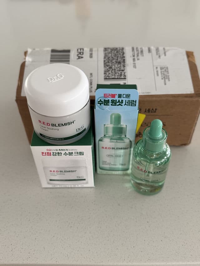 DR.G Red Blemish Clear Hyal Cica Soothing Serum review photo by sonee