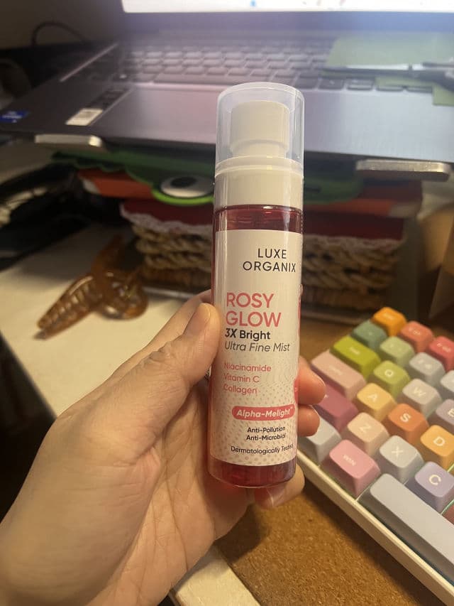 Luxe Organix Rosy Glow 3x Bright Ultra Fine Mist review photo by AudreyRose