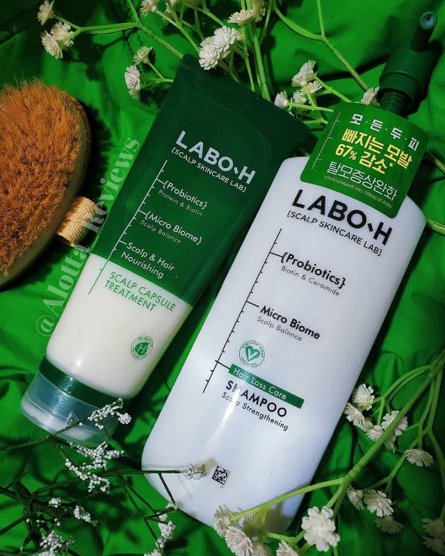Labo-H Hair Loss Relief Scalp Strengthening Shampoo review photo by AlottaxReviews