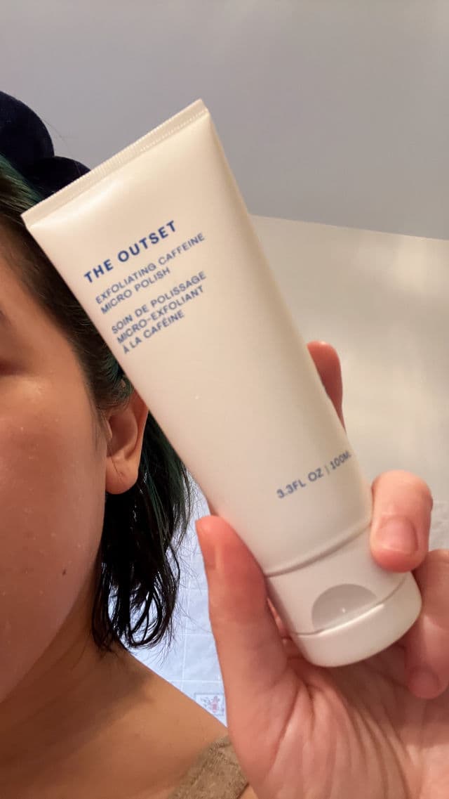 THE OUTSET Exfoliating Caffeine Micropolish review photo by esthicatq