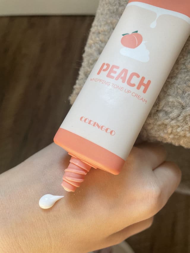 Coringco Peach Whipping Tone Up Cream review photo by esthicatq