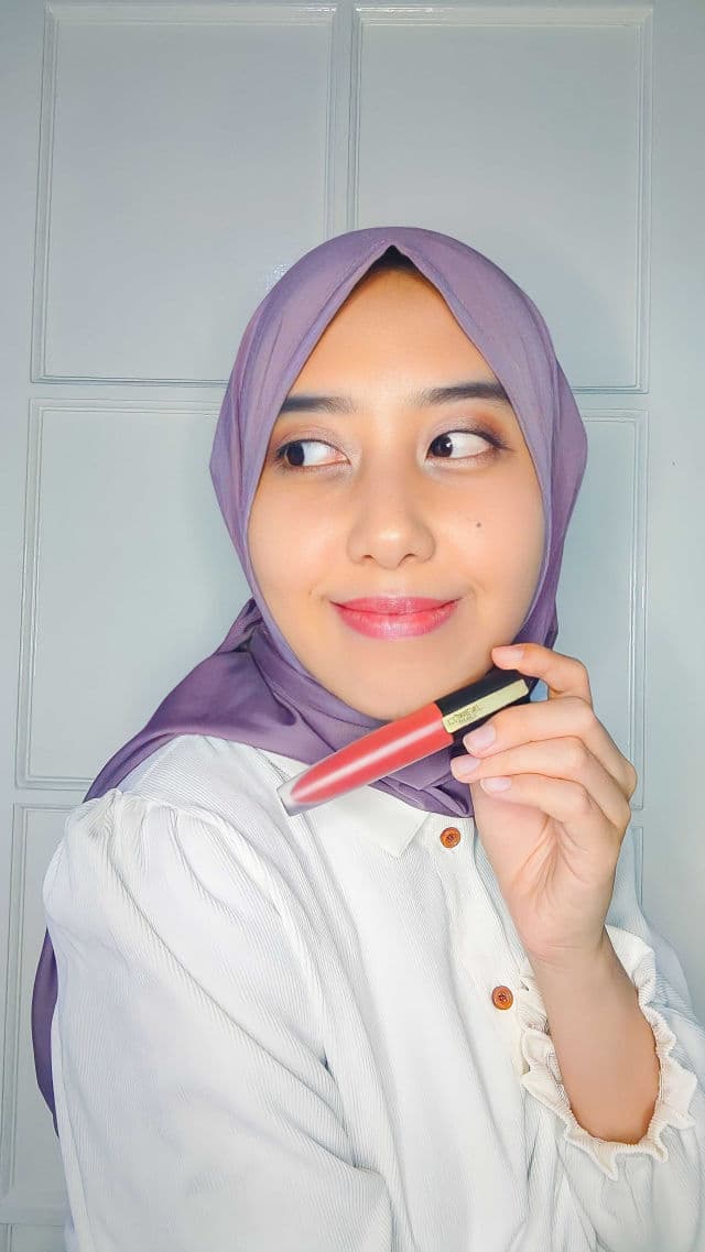 L'Oreal Paris Rouge Signature Liquid Lipstick 121 Choose review photo by donaoktaviaa