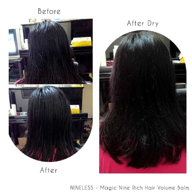 NINELESS Magic Nine Rich Hair Volume Balm review photo by donaoktaviaa