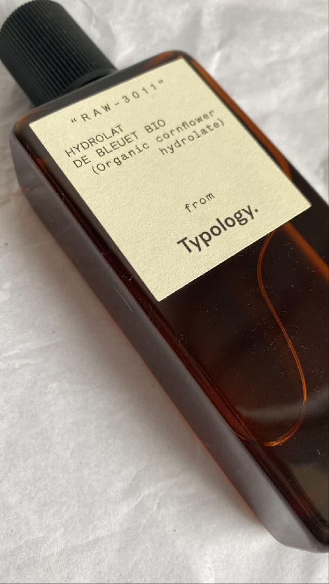 Typology Raw-3011 Organic Cornflower Hydrolate review photo by smoxeyvision
