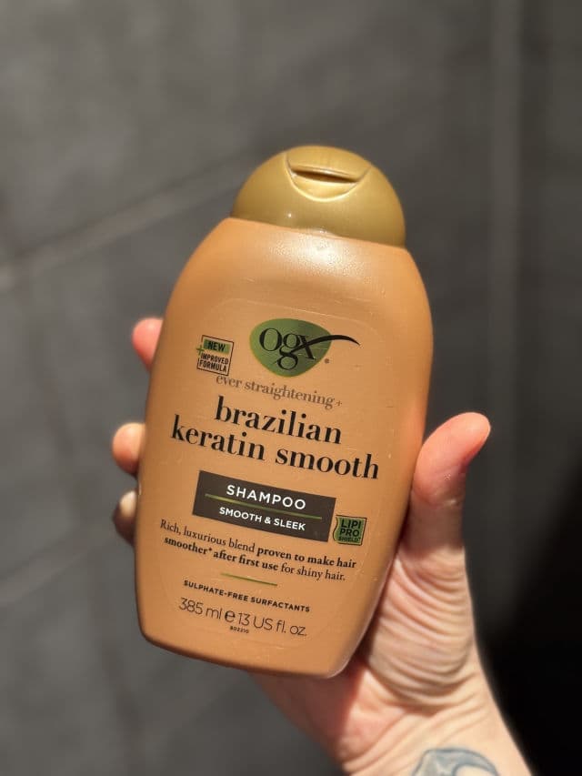 OGX Ever Straightening + Brazilian Keratin Therapy Shampoo review photo by marblek