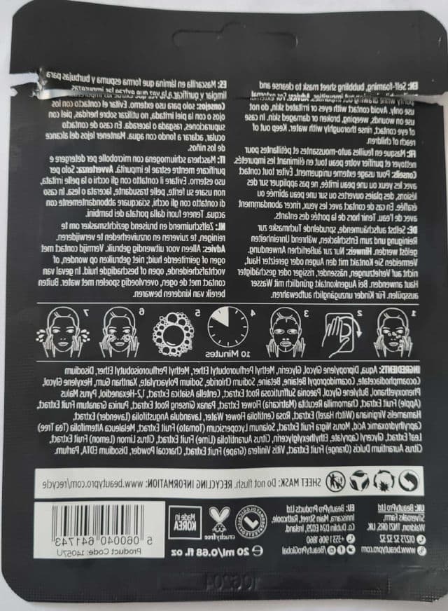 BeautyPro Detoxifying Bubbling Cleansing Mask review photo by IQ