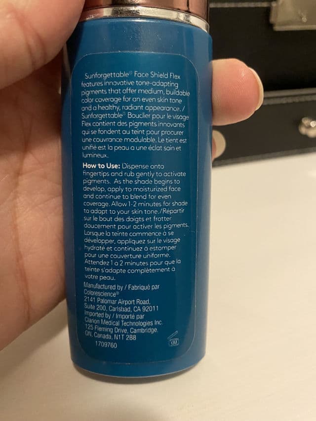 Colorescience Sunforgettable Total Protection Face Shield Flex SPF 50 review photo by JasmineAtari