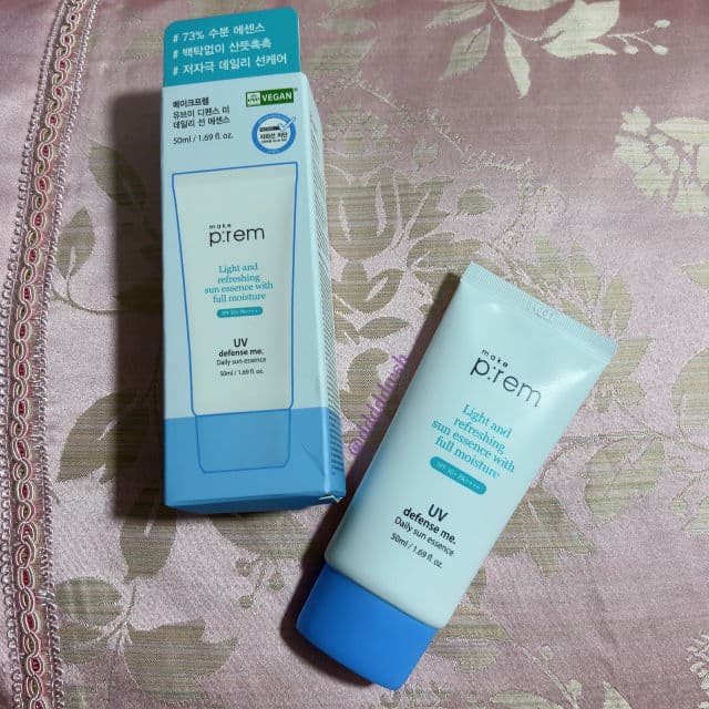 make p:rem UV Defense Me. Daily Sun Essence SPF50+ PA++++ review photo by dwsh