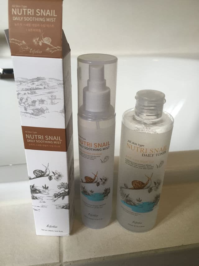 ESFOLIO Nutri Snail Daily Toner review photo by Clurue