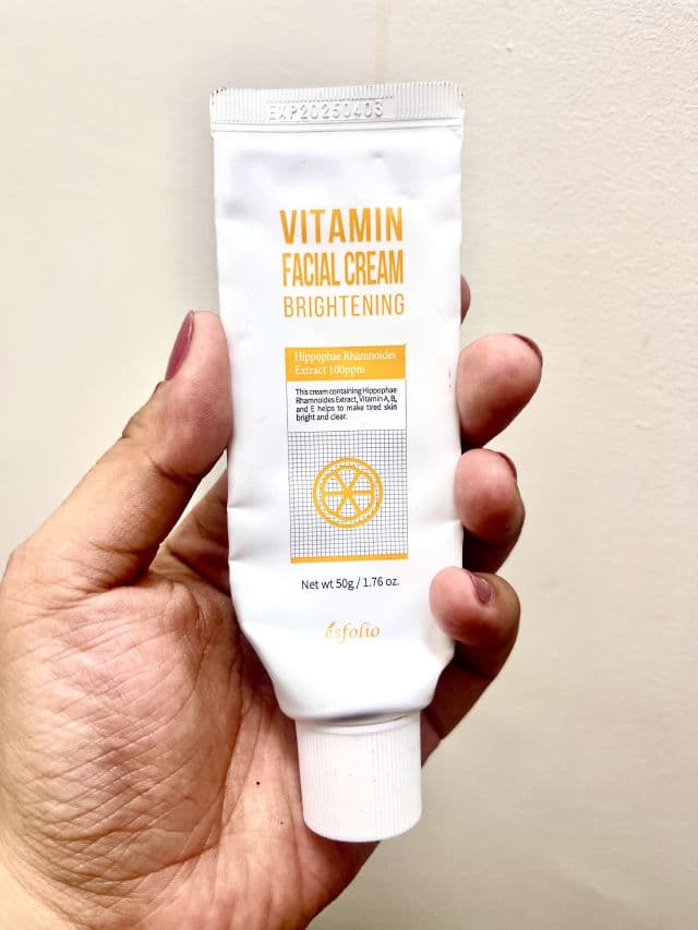 ESFOLIO Facial Cream - Vitamin (Brightening) review photo by sheilamarie
