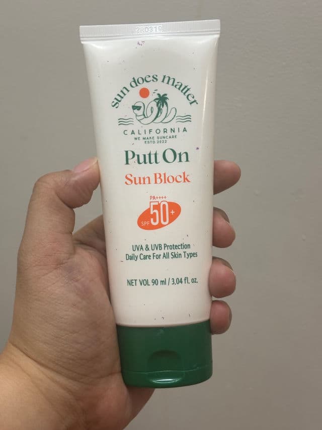 Sun Does Matter Putt On Sun Block SPF50+ PA++++ review photo by sheilamarie