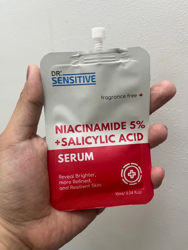 Dr. Sensitive Niacinamide 5% + Salicylic Acid Serum review photo by sheilamarie