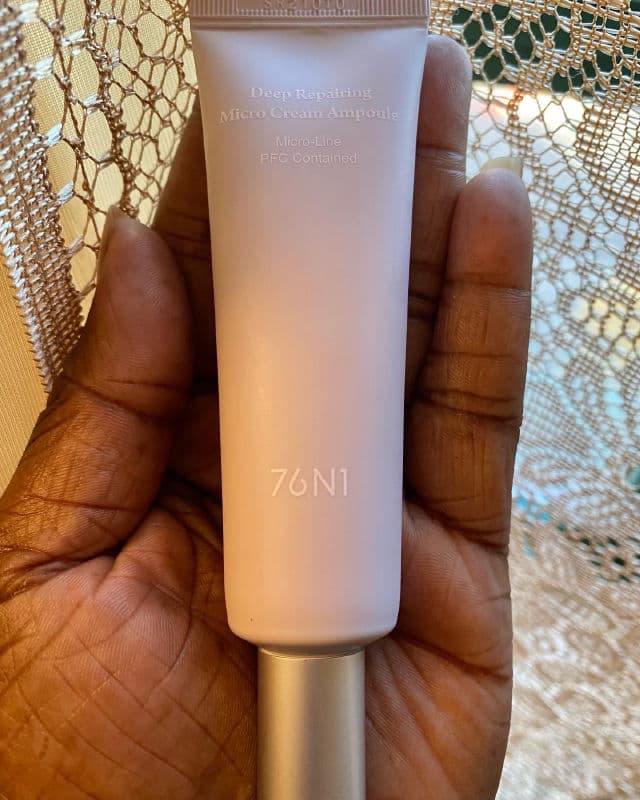 76N1 Deep Repairing Micro Cream Ampoule  review photo by Georgialion47