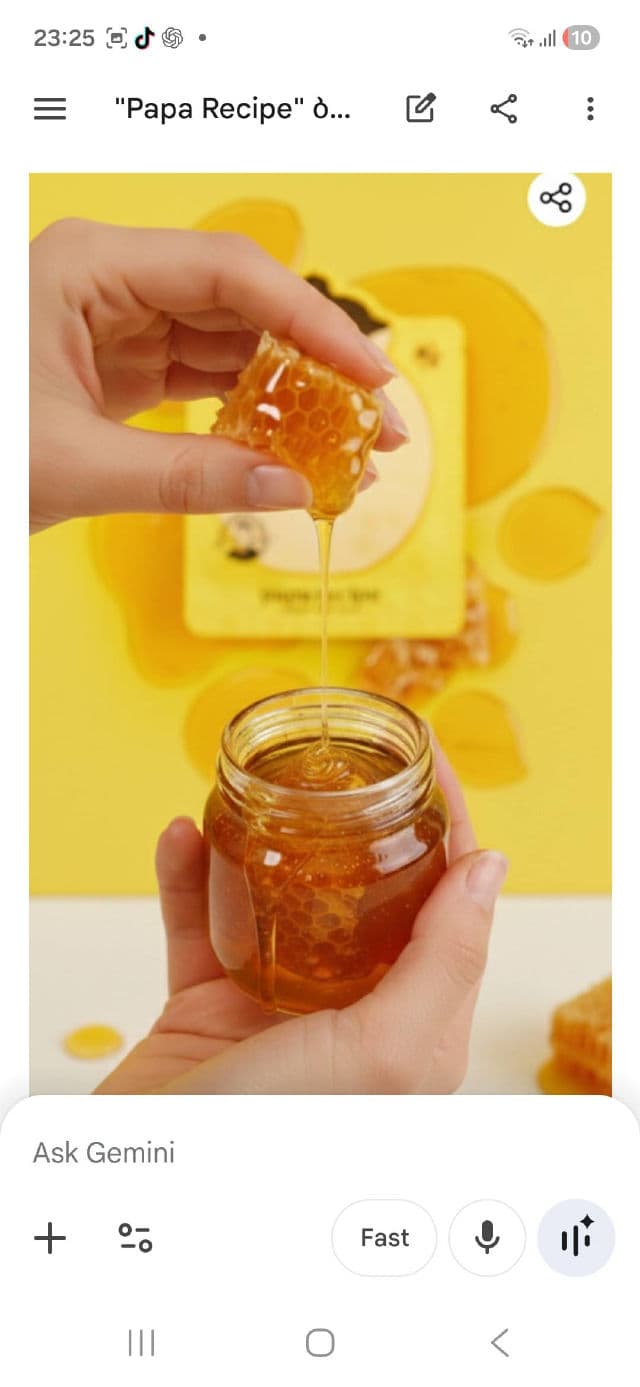 PAPA RECIPE Bombee Rose Gold Honey Mask Pack review photo by atta26