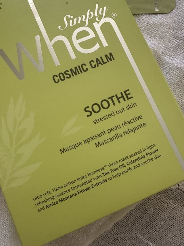 When Cosmic Calm Soothe Ultra-Soft Cotton Linter Bemliese Sheet Mask review photo by Lingua
