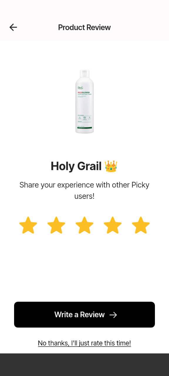 DR.G R.E.D Blemish Clear Soothing Toner review photo by Evelyndelacruz