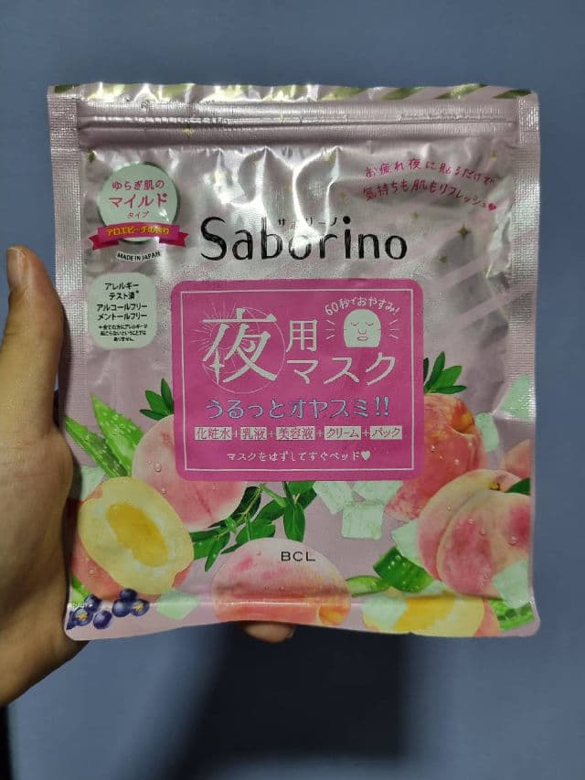 Saborino Moisture Mild Goodnight Mask review photo by Azalea