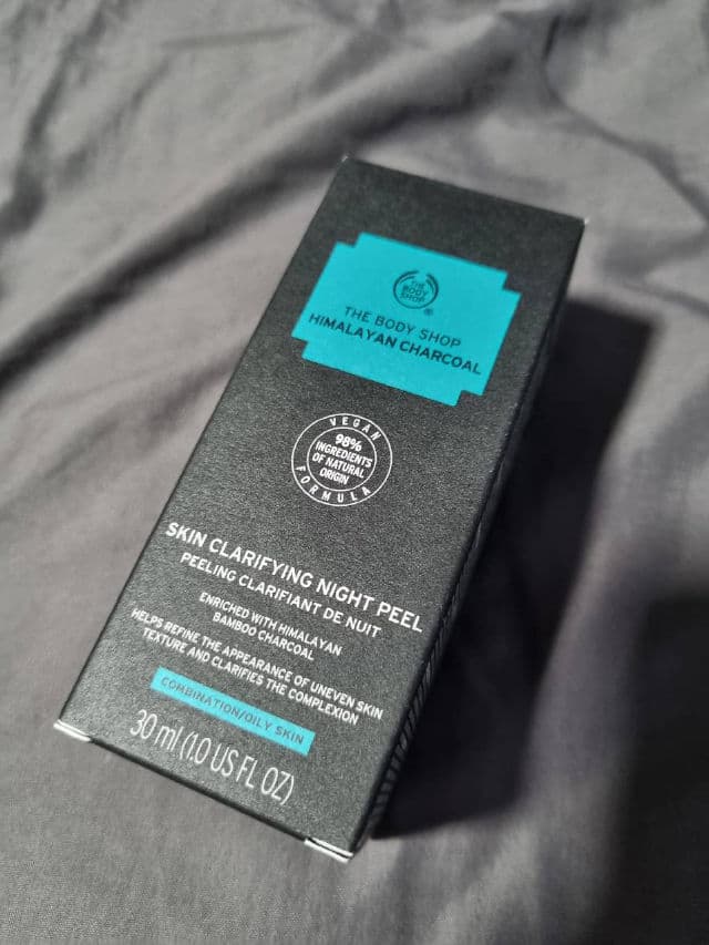 The Body Shop Himalayan Charcoal Skin Clarifying Night Peel review photo by Azalea