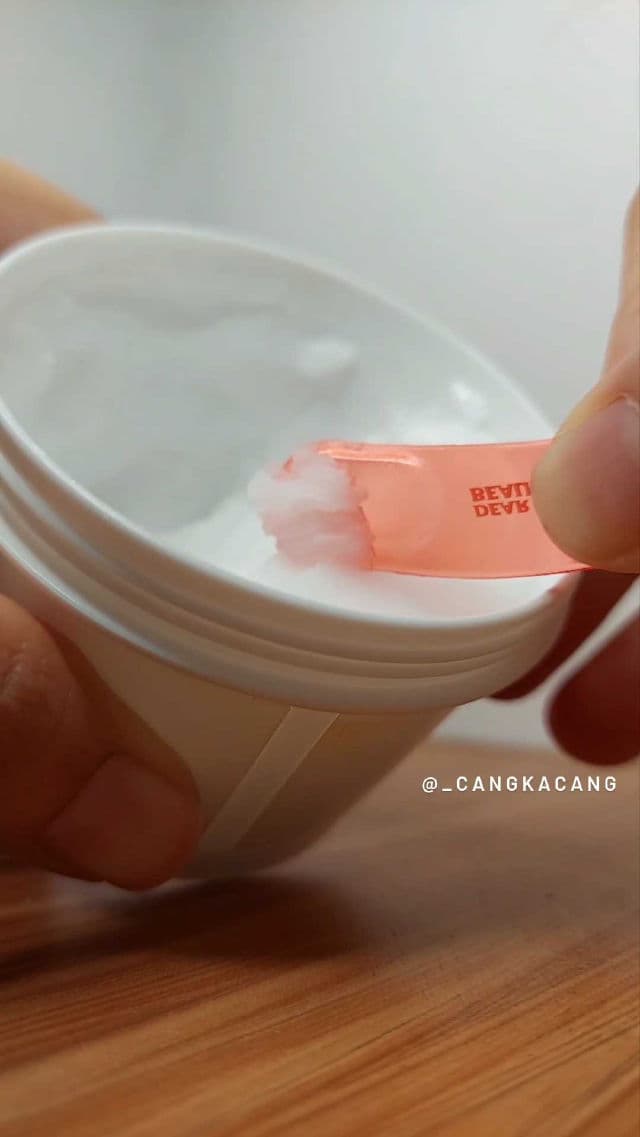 Dear Me Beauty KFC Meltaway Balm Papaya review photo by Cangkacang