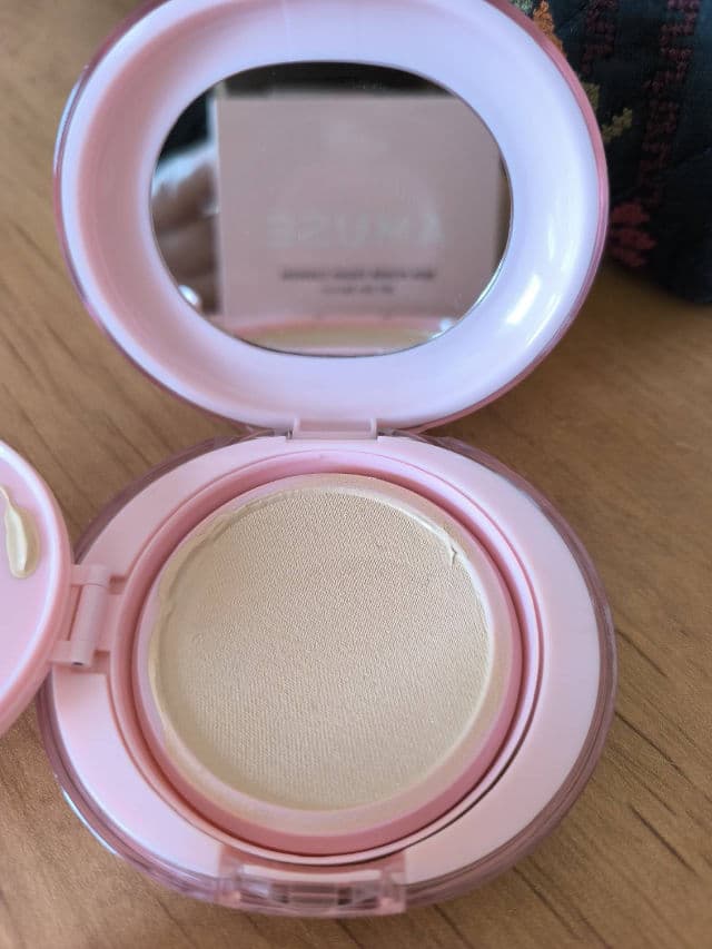 AMUSE Dew Power Vegan Cushion SPF50 PA++++ review photo by Viktoriam