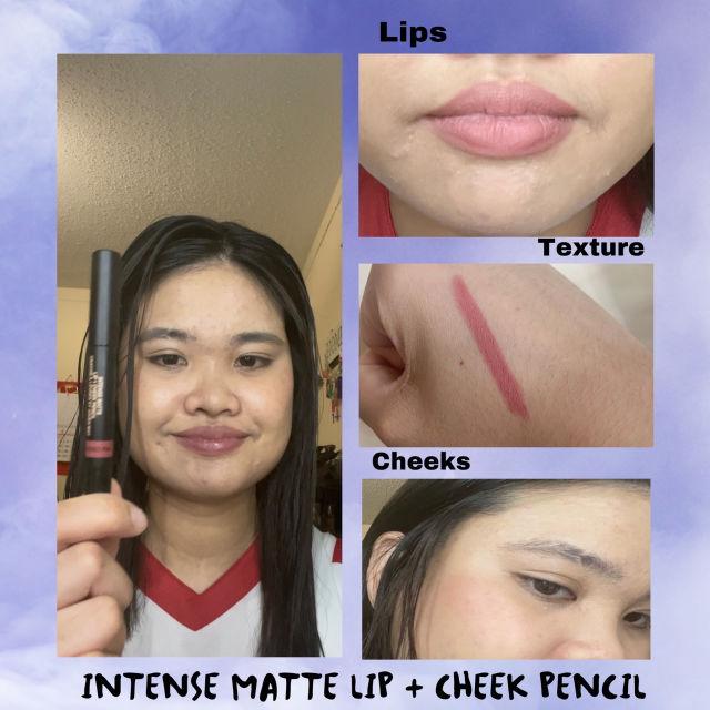 Intense Matte Lip + Cheek Pencil product review