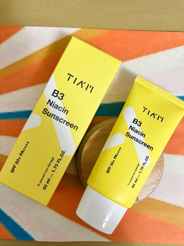 TIAM B3 Niacin Sunscreen SPF50+ PA++++ review photo by Pearly08