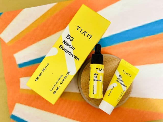 TIAM B3 Niacin Sunscreen SPF50+ PA++++ review photo by Pearly08
