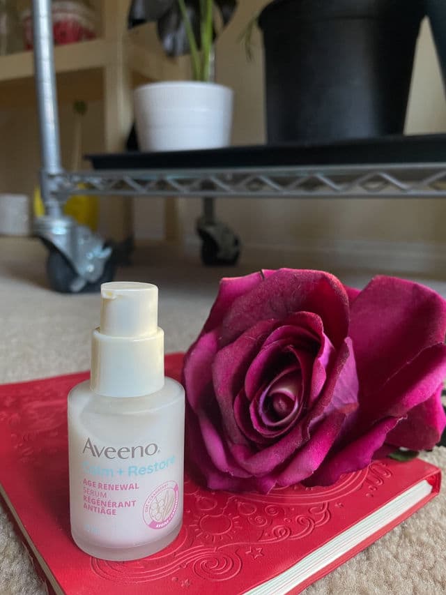 Aveeno Calm + Restore Age Renewal Serum review photo by Pearly08