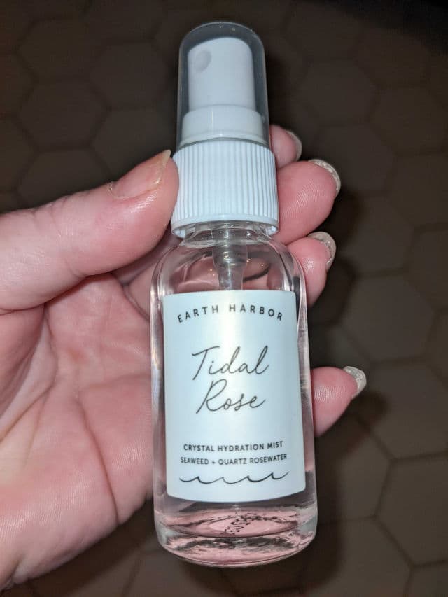 Earth Harbor Naturals Tidal Rose Crystal Hydration Toner Mist review photo by whatimliking76