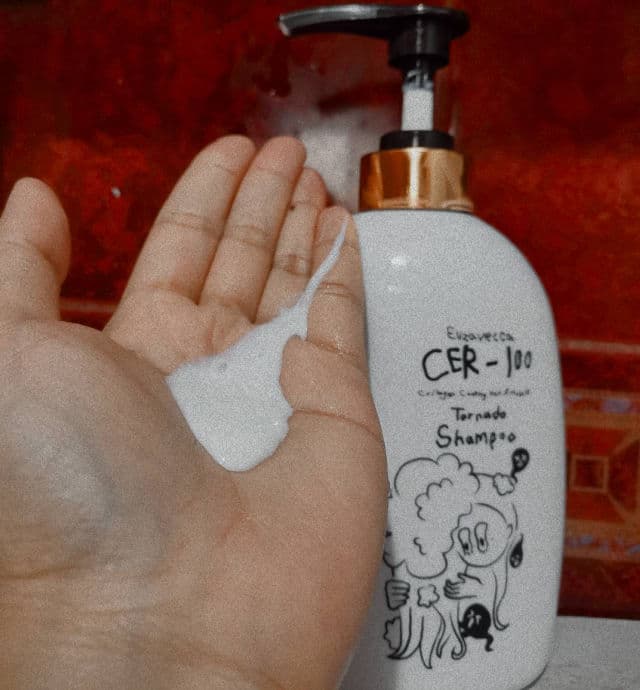 ELIZAVECCA CER-100 Collagen Coating Hair A+ Muscle Tornado Shampoo review photo by Trace