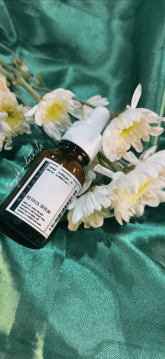 NO FUSS. Retinol 0.2% Serum review photo by Trace