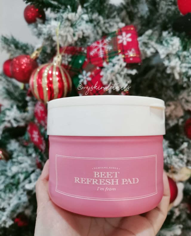 I'M FROM Beet Refresh Pad review photo by Trace