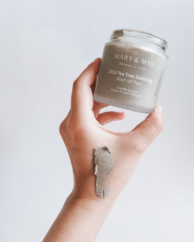 Mary&May Cica Tea Tree Soothing Wash Off Pack	 review photo by thesundaefave