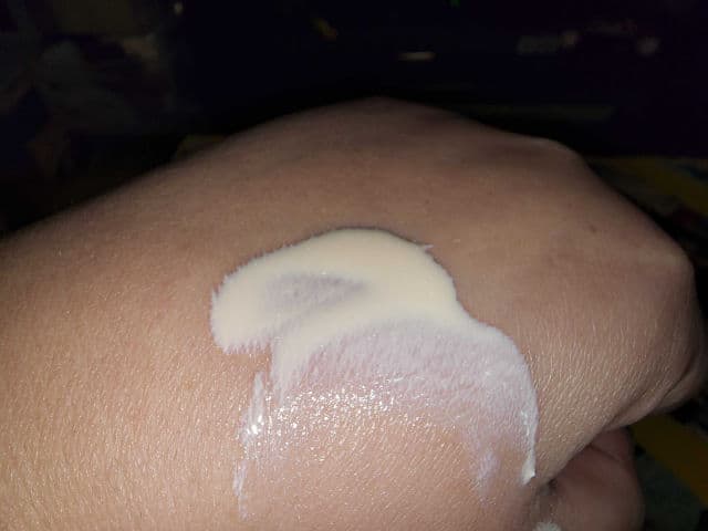 Volition Beauty Prismatic Luminizing Shield SPF 50 review photo by SnailLady