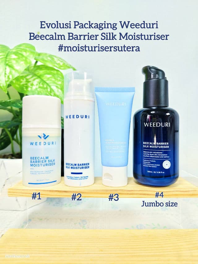 WEEDURI Beecalm Barrier Silk Moisturiser review photo by itsniknazirah