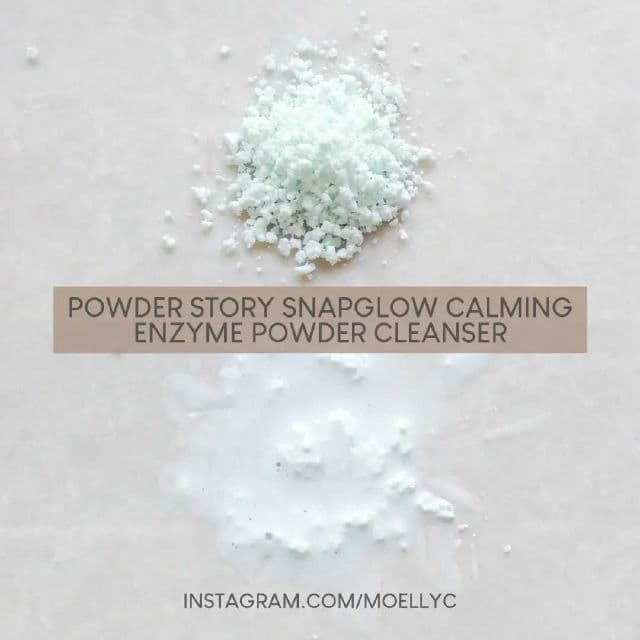 Powder Story SnapGlow Calming Enzyme Powder Cleanser review photo by moellyc
