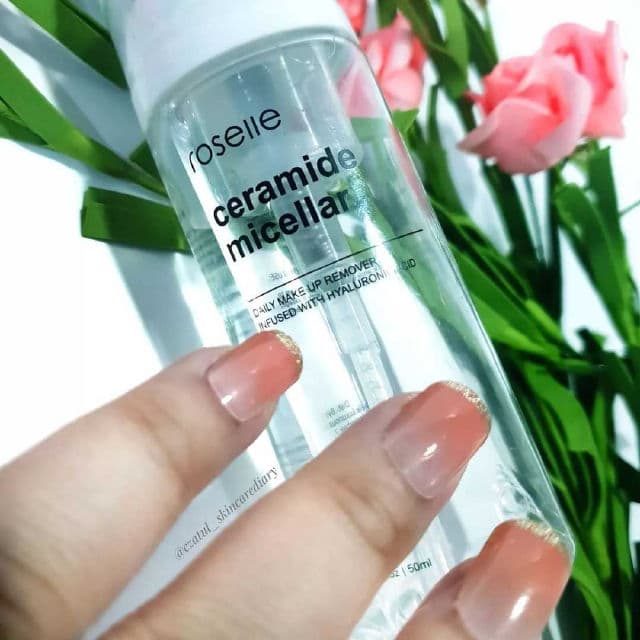 Roselle Skincare Ceramide Micellar Water review photo by ezatulSkincareDiary