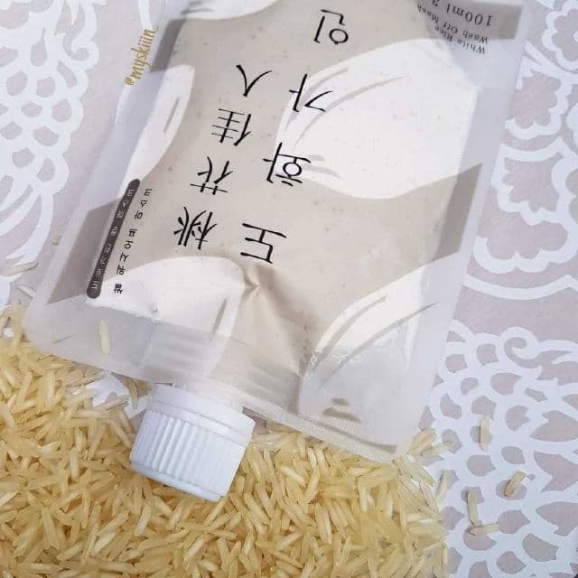 House of Dohwa Rice Wash Off Mask review photo by Sai