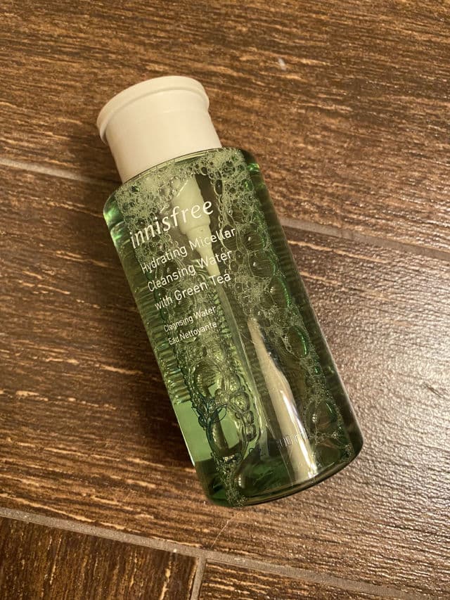 INNISFREE Hydrating Micellar Water with Green Tea review photo by DermDeserve