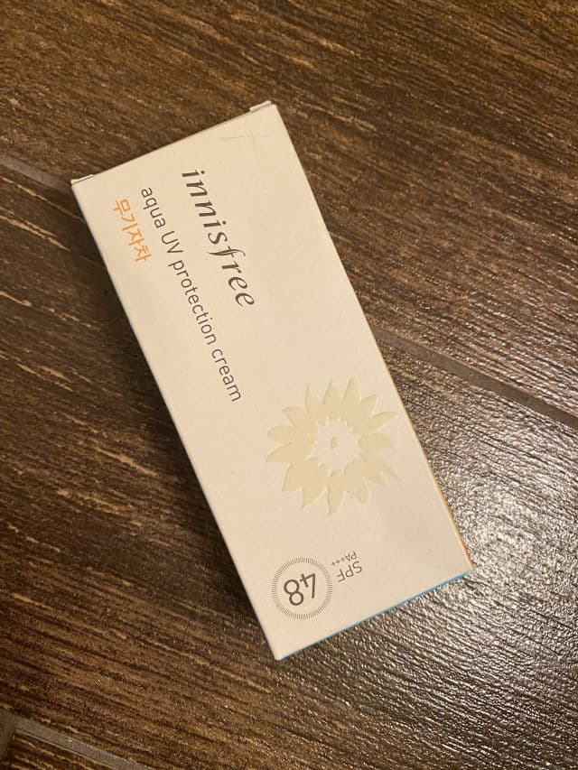 INNISFREE Aqua UV Protection Cream Mineral Filter review photo by DermDeserve