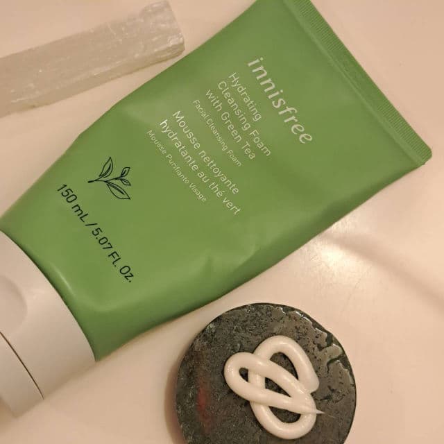 INNISFREE Green Tea Hydrating Cleansing Foam review photo by Kaytie626